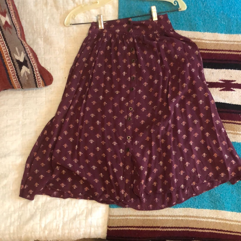 Ecoté midi skirt from Urban Outfitters